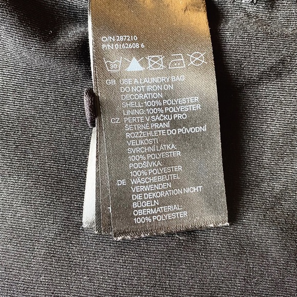 H&M Black Dress w/ Neck Detail - Picture 6 of 7